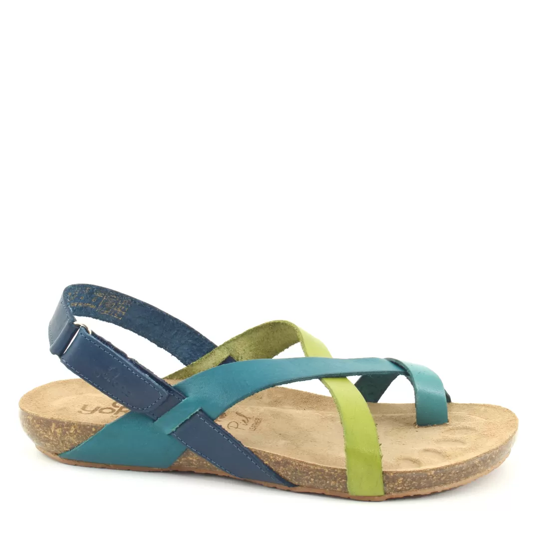 Yokono Sandalo Ibiza 718 Blu, Multicolor Cheap