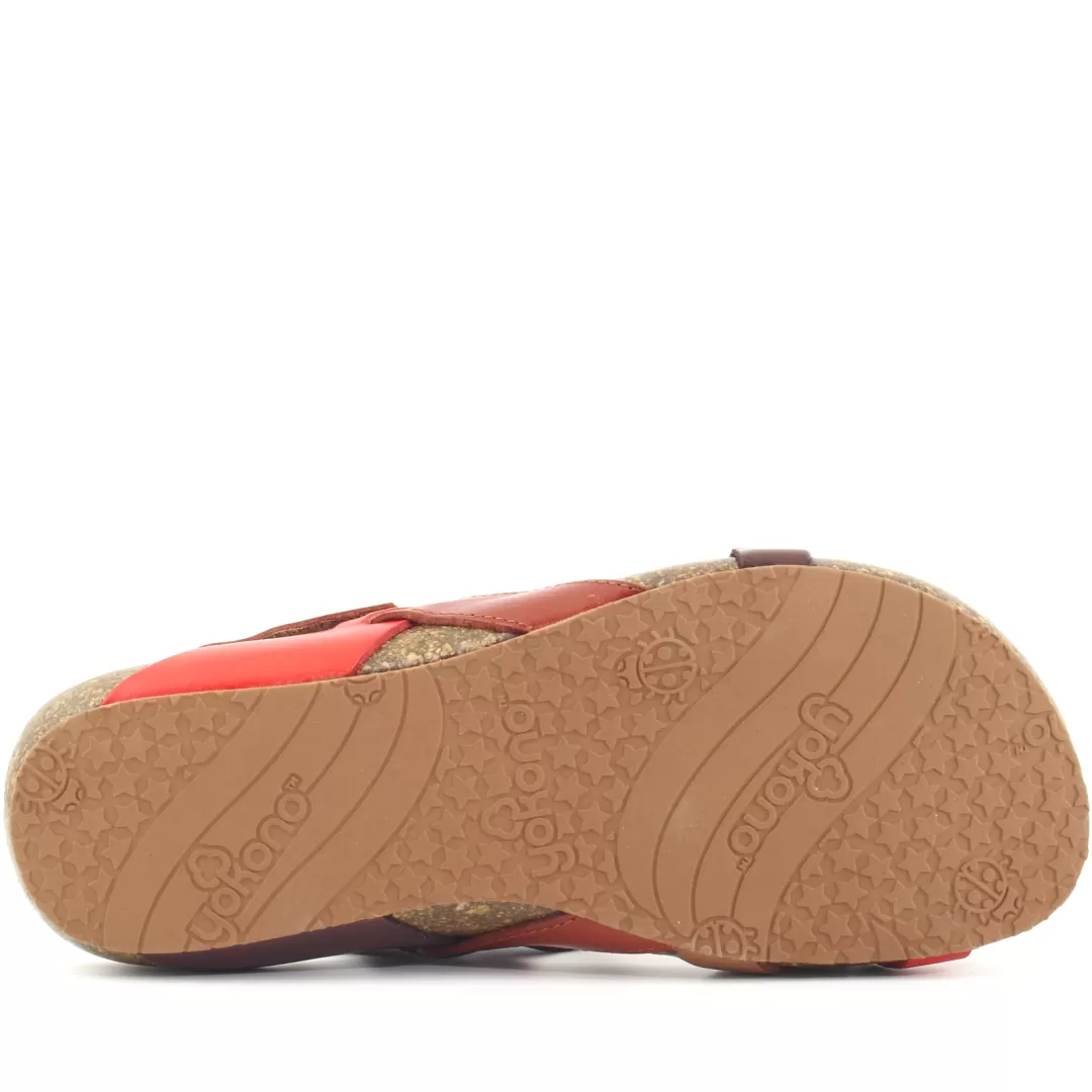 Yokono Sandalo Ibiza 718 Marrone, Multicolor Online